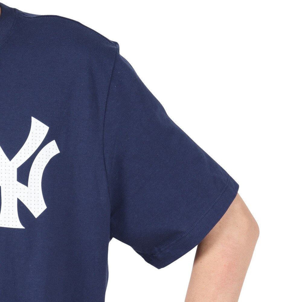 エムエルビー（MLB）（メンズ）野球ウェア ワードマーク コットン半袖Tシャツ ニューヨーク ヤンキース N199-44B-NK-0U5