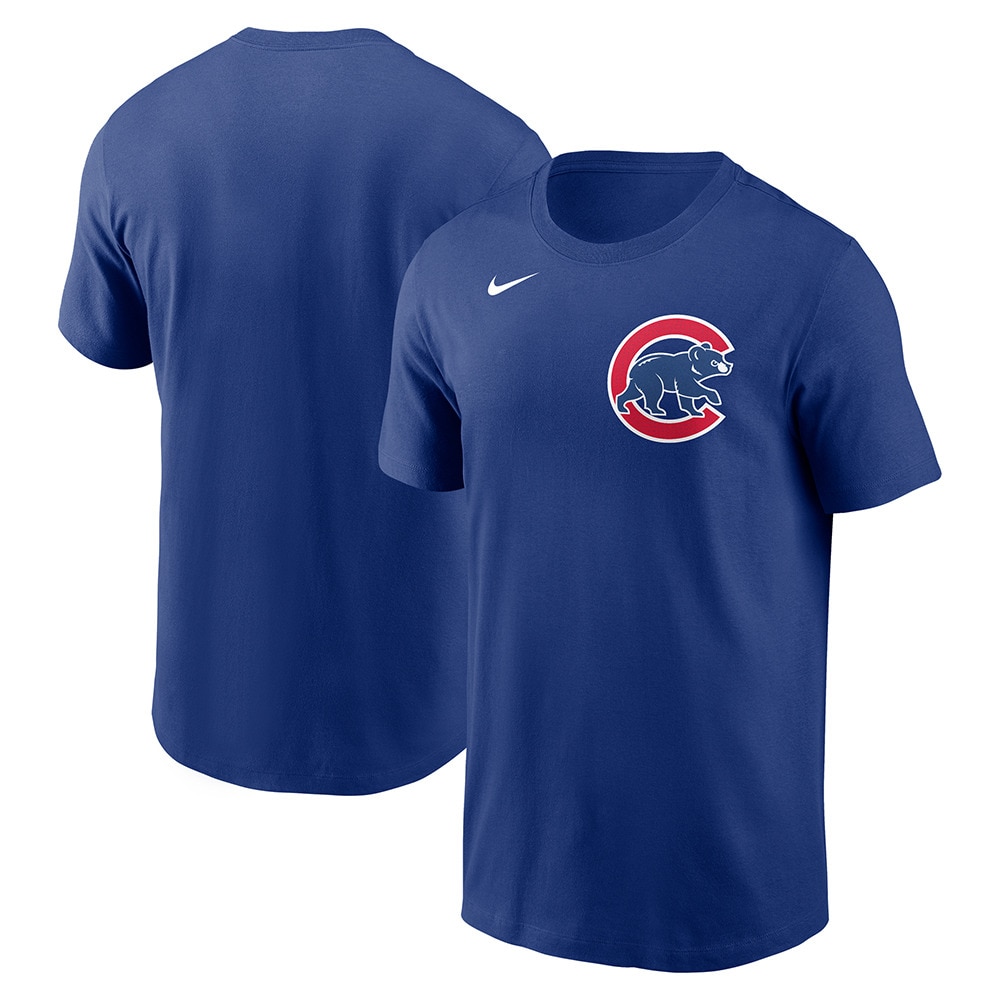 エムエルビー（MLB）（メンズ）野球ウェア ワードマーク コットン半袖Tシャツ シカゴ カブス N199-4EW-EJ-0U5