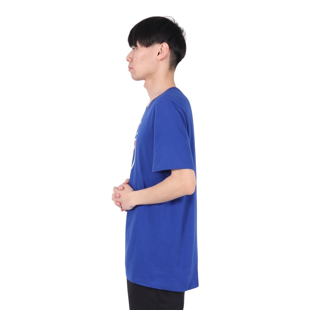 エムエルビー（MLB）（メンズ）野球ウェア ラージロゴ コットン 半袖Tシャツ シカゴ カブス N199-4EW-EJ-CJP