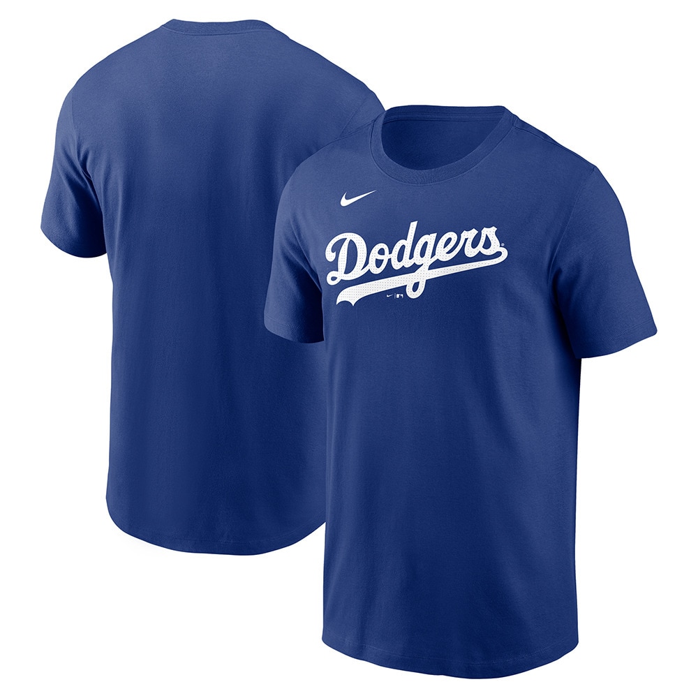 エムエルビー（MLB）（メンズ）野球ウェア ワードマーク コットン半袖Tシャツ ロサンゼルス ドジャース N199-4EW-LD-0U5