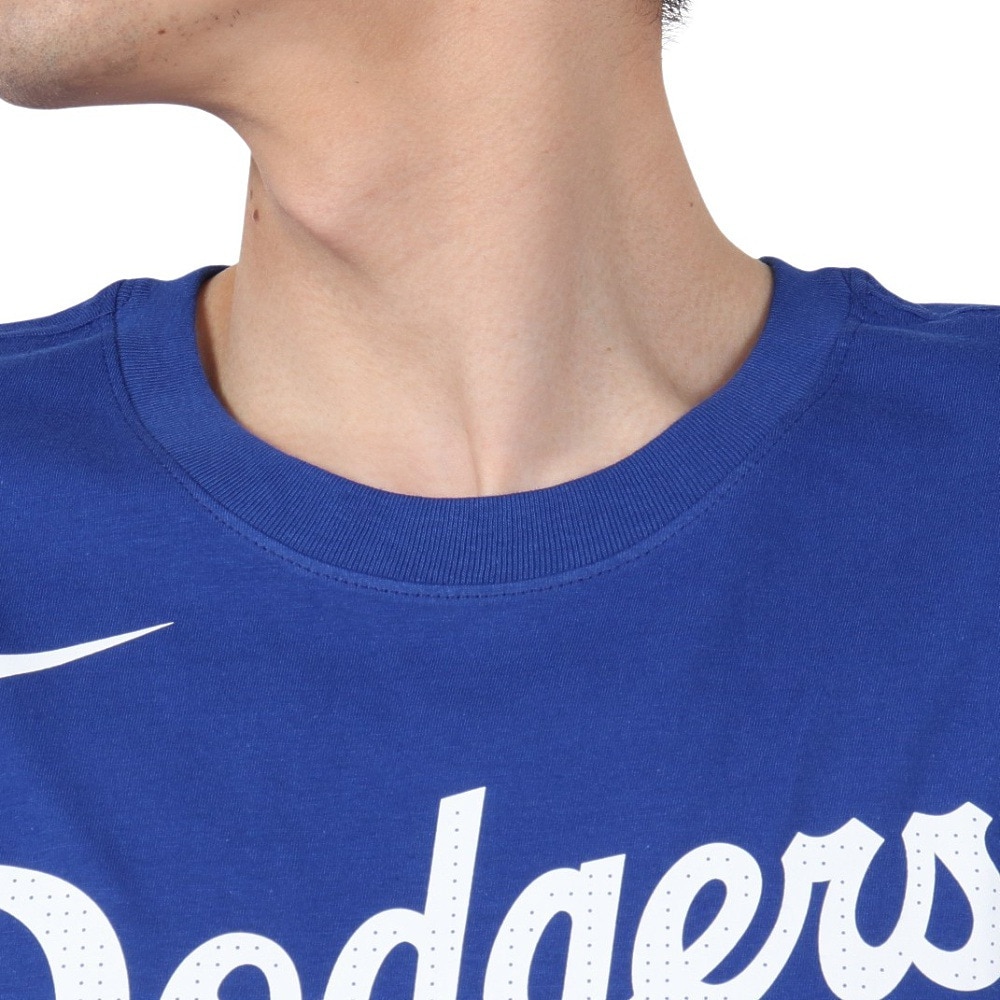 エムエルビー（MLB）（メンズ）野球ウェア ワードマーク コットン半袖Tシャツ ロサンゼルス ドジャース N199-4EW-LD-0U5