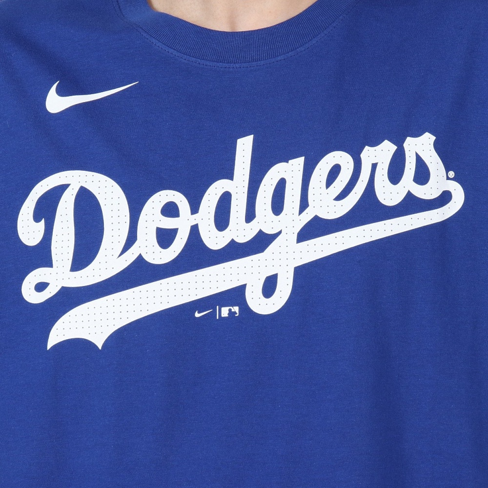 エムエルビー（MLB）（メンズ）野球ウェア ワードマーク コットン半袖Tシャツ ロサンゼルス ドジャース N199-4EW-LD-0U5
