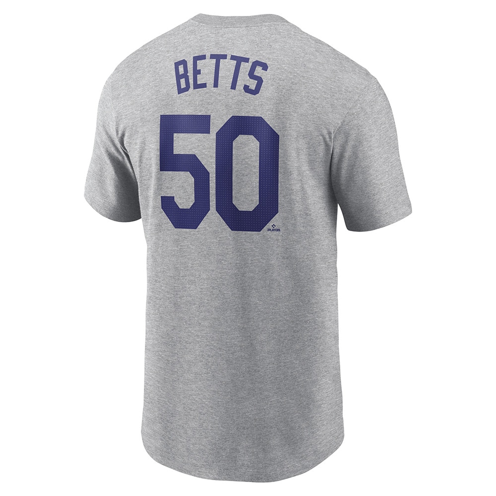 エムエルビー（MLB）（メンズ）【MLB 東京シリーズ】野球ウェア ネーム&ナンバー 半袖Tシャツ 袖パッチ付 ドジャース ムーキーベッツ N199-06G-LD9-003-P