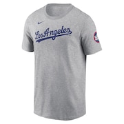 (メンズ)【MLB 東京シリーズ】野球ウェア ネーム&ナンバー 半袖Tシャツ 袖パッチ付 ロサンゼルス ドジャース 山本由伸 N199-06G-LD9-01J-P