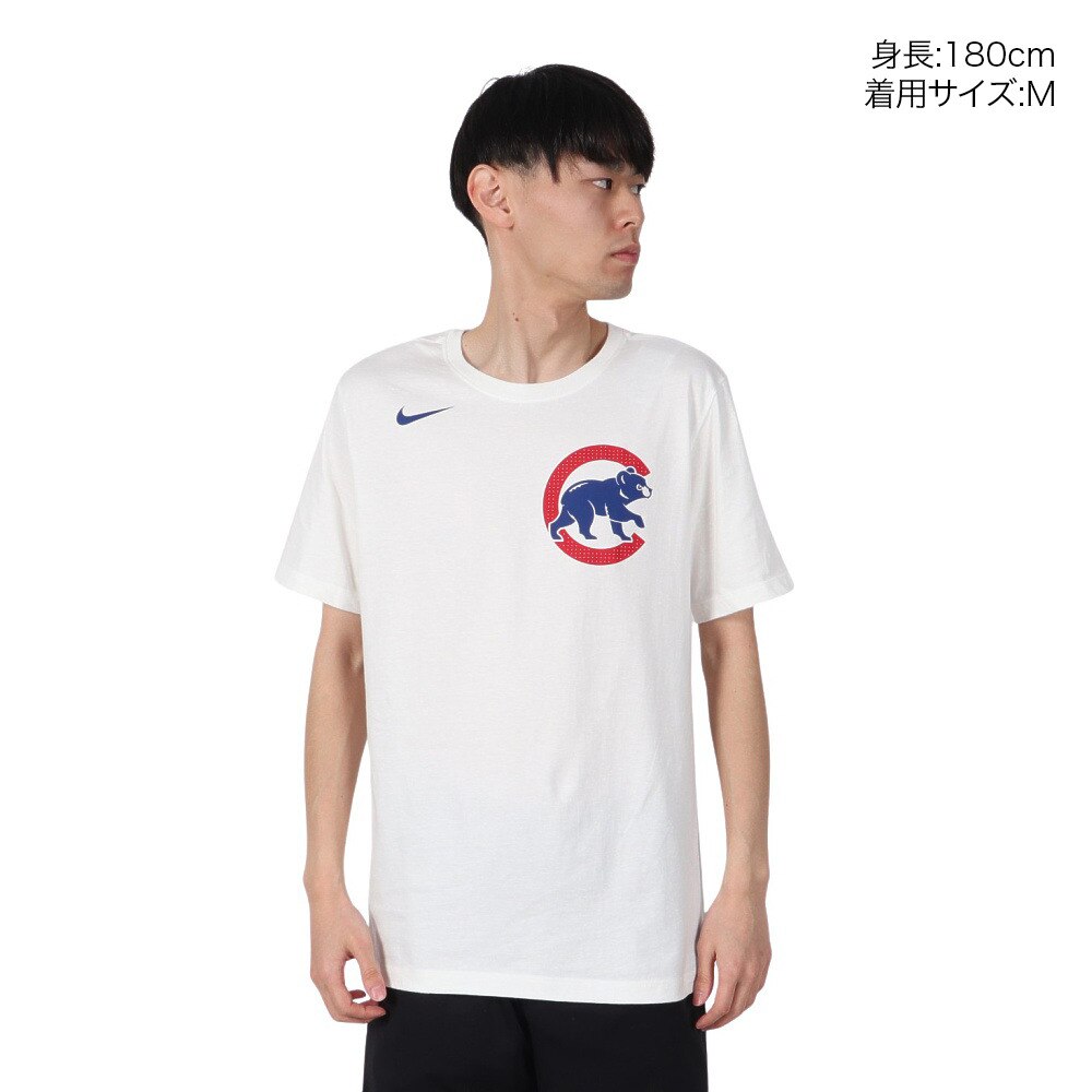 エムエルビー（MLB）（メンズ）野球ウェア ネーム&ナンバー 半袖Tシャツ カブス 鈴木誠也 N199-10A-EJ9-D20