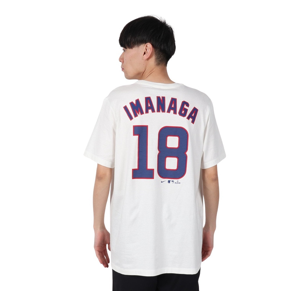 エムエルビー（MLB）（メンズ）野球ウェア ネーム&ナンバー 半袖Tシャツ カブス 今永昇太 N199-10A-EJ9-D2B