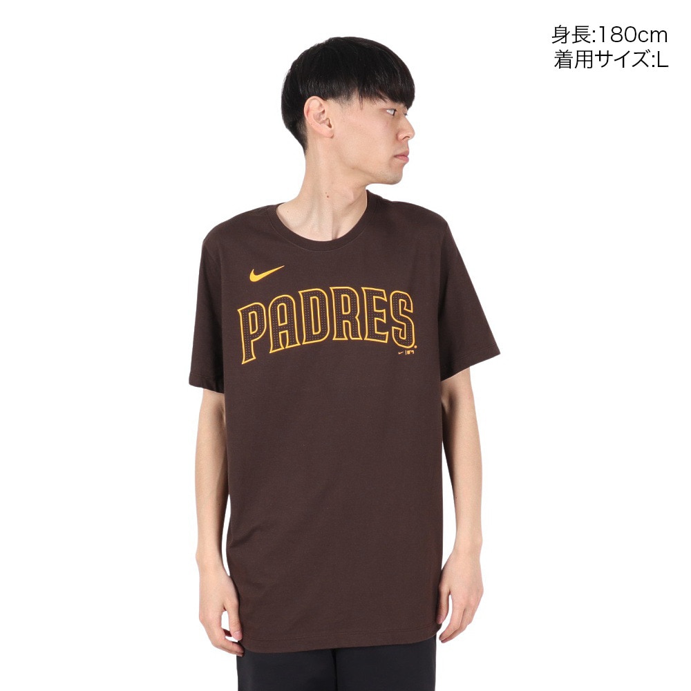 エムエルビー（MLB）（メンズ）野球ウェア ネーム&ナンバー 半袖Tシャツ パドレス サンディエゴ ダルビッシュ有 N199-20Q-PY9-T73