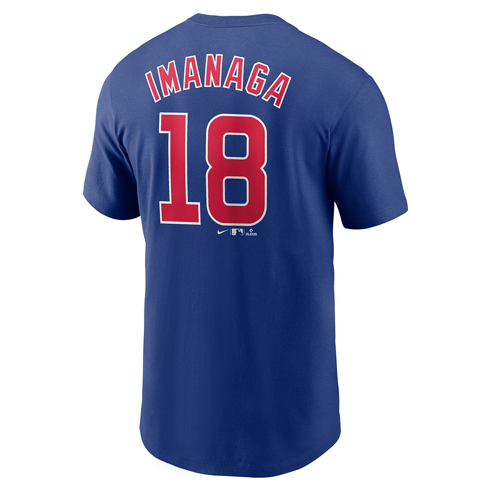 エムエルビー（MLB）（メンズ）野球ウェア ネーム&ナンバー 半袖Tシャツ シカゴ カブス 今永昇太 N199-4EW-EJ9-D2B