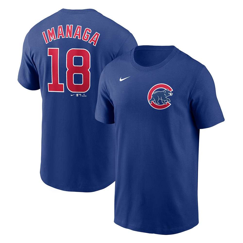 エムエルビー（MLB）（メンズ）野球ウェア ネーム&ナンバー 半袖Tシャツ シカゴ カブス 今永昇太 N199-4EW-EJ9-D2B
