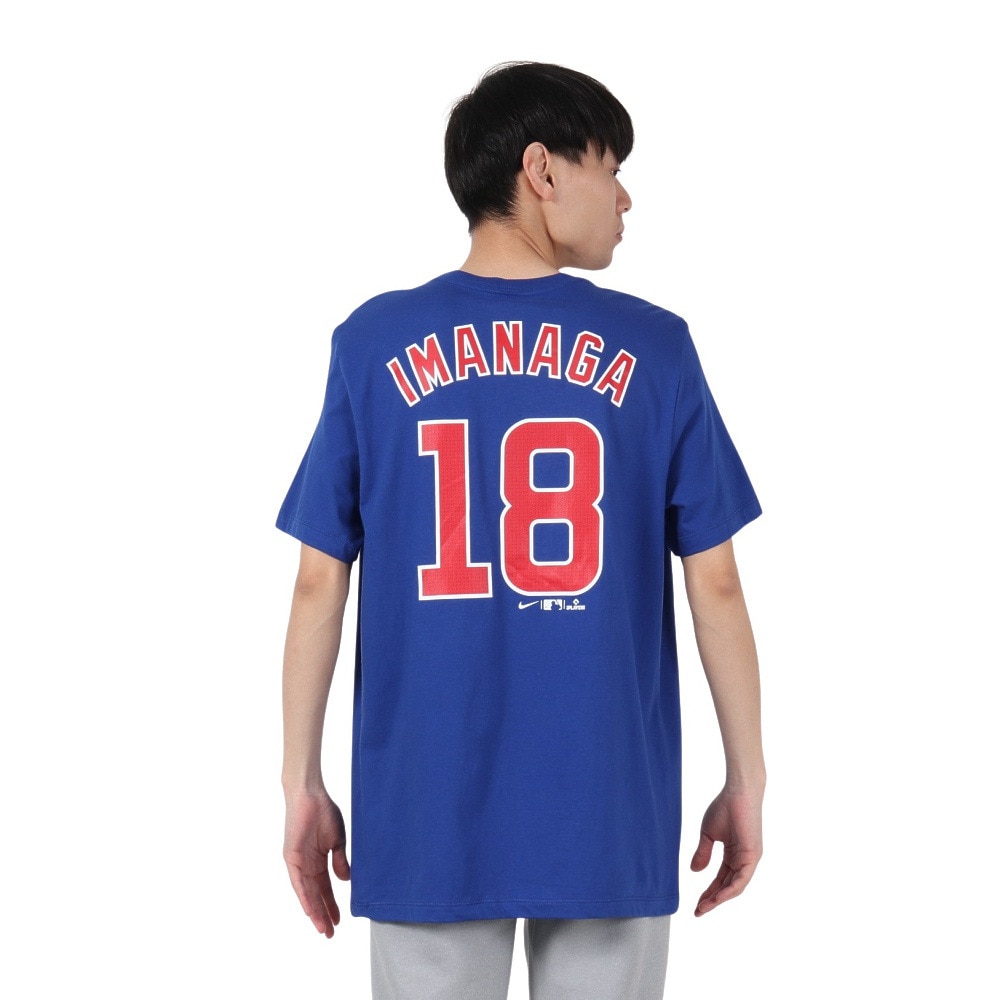 エムエルビー（MLB）（メンズ）野球ウェア ネーム&ナンバー 半袖Tシャツ シカゴ カブス 今永昇太 N199-4EW-EJ9-D2B