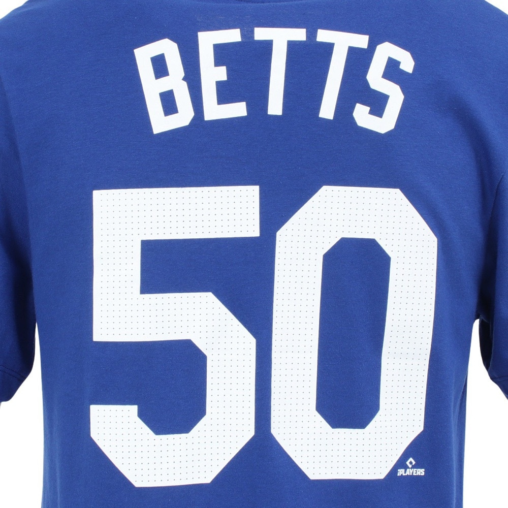 エムエルビー（MLB）（メンズ）【MLB 東京シリーズ】野球ウェア ネーム&ナンバー 半袖Tシャツ 袖パッチ付 ロサンゼルス ドジャース ベッツ N199-4EW-LD9-002-P