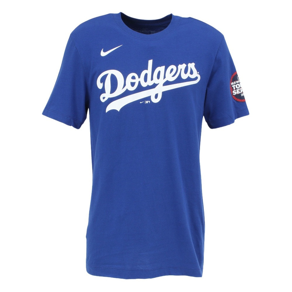 エムエルビー（MLB）（メンズ）【MLB 東京シリーズ】野球ウェア ネーム&ナンバー 半袖Tシャツ 袖パッチ付 ロサンゼルス ドジャース ベッツ N199-4EW-LD9-002-P
