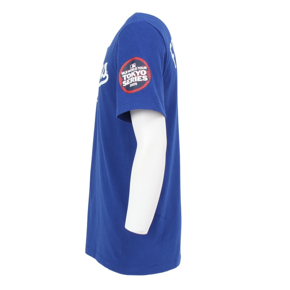 エムエルビー（MLB）（メンズ）【MLB 東京シリーズ】野球ウェア ネーム&ナンバー 半袖Tシャツ 袖パッチ付 ロサンゼルス ドジャース フリーマン N199-4EW-LD9-00T-P