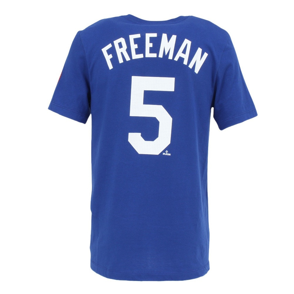エムエルビー（MLB）（メンズ）【MLB 東京シリーズ】野球ウェア ネーム&ナンバー 半袖Tシャツ 袖パッチ付 ロサンゼルス ドジャース フリーマン N199-4EW-LD9-00T-P