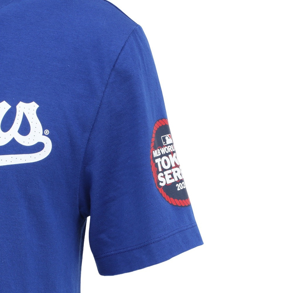エムエルビー（MLB）（メンズ）【MLB 東京シリーズ】野球ウェア ネーム&ナンバー 半袖Tシャツ 袖パッチ付 ロサンゼルス ドジャース フリーマン N199-4EW-LD9-00T-P