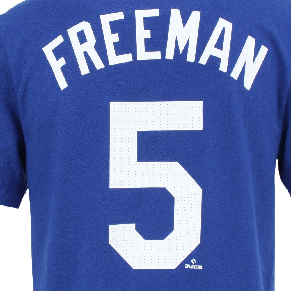 エムエルビー（MLB）（メンズ）【MLB 東京シリーズ】野球ウェア ネーム&ナンバー 半袖Tシャツ 袖パッチ付 ロサンゼルス ドジャース フリーマン N199-4EW-LD9-00T-P