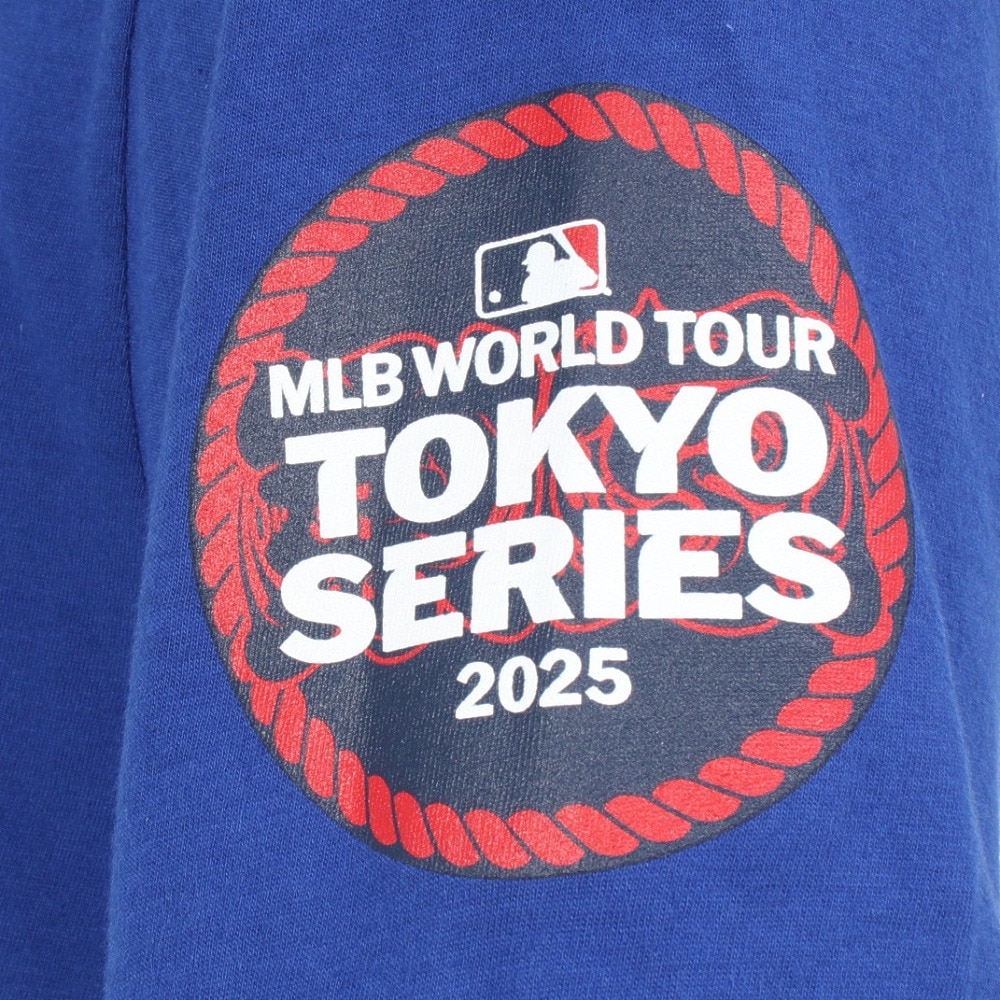 エムエルビー（MLB）（メンズ）【MLB 東京シリーズ】野球ウェア ネーム&ナンバー 半袖Tシャツ 袖パッチ付 ロサンゼルス ドジャース フリーマン N199-4EW-LD9-00T-P