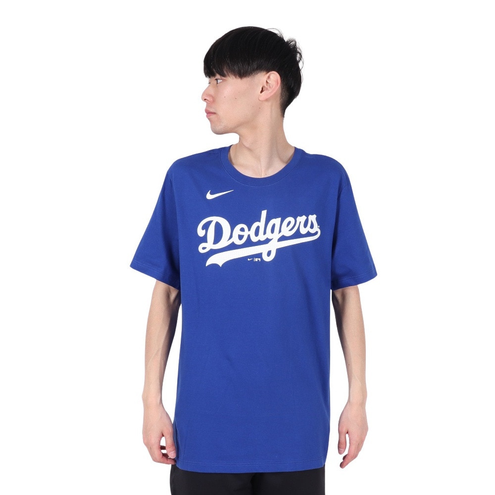 エムエルビー（MLB）（メンズ）野球ウェア ネーム&ナンバー 半袖Tシャツ ロサンゼルス ドジャース 大谷翔平 N199-4EW-LD9-01E