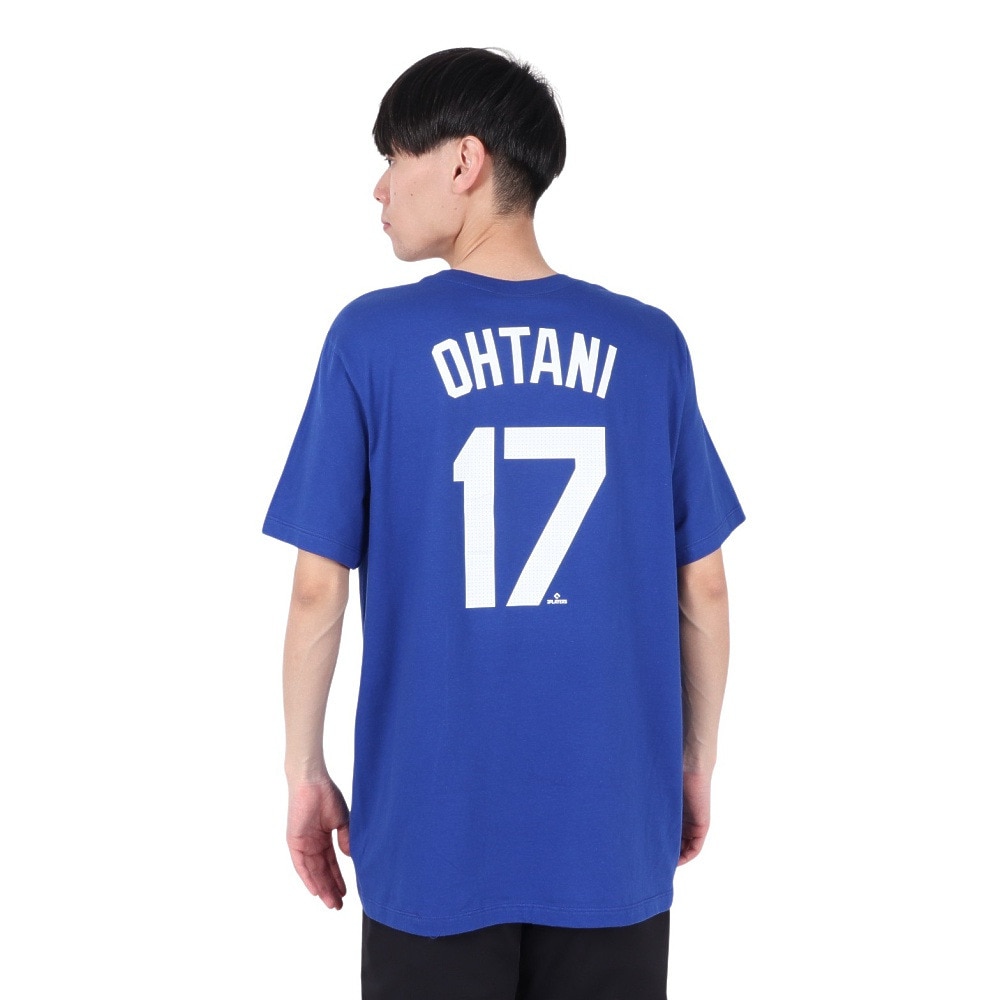 エムエルビー（MLB）（メンズ）野球ウェア ネーム&ナンバー 半袖Tシャツ ロサンゼルス ドジャース 大谷翔平 N199-4EW-LD9-01E