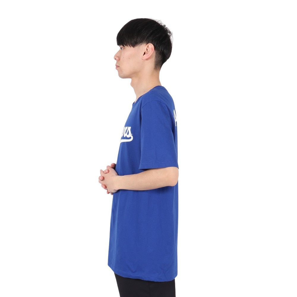 エムエルビー（MLB）（メンズ）野球ウェア ネーム&ナンバー 半袖Tシャツ ロサンゼルス ドジャース 山本由伸 N199-4EW-LD9-01H
