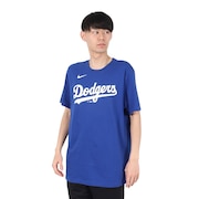 (メンズ)野球ウェア ネーム&ナンバー 半袖Tシャツ ロサンゼルス ドジャース 山本由伸 N199-4EW-LD9-01H