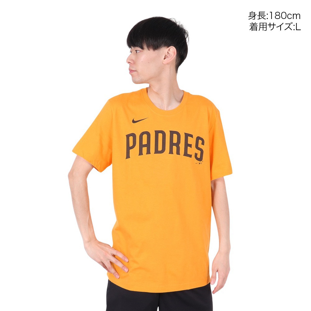 エムエルビー（MLB）（メンズ）野球ウェア ネーム&ナンバー 半袖Tシャツ サンディエゴ パドレス 松井裕樹 N199-79Q-PY9-T7H