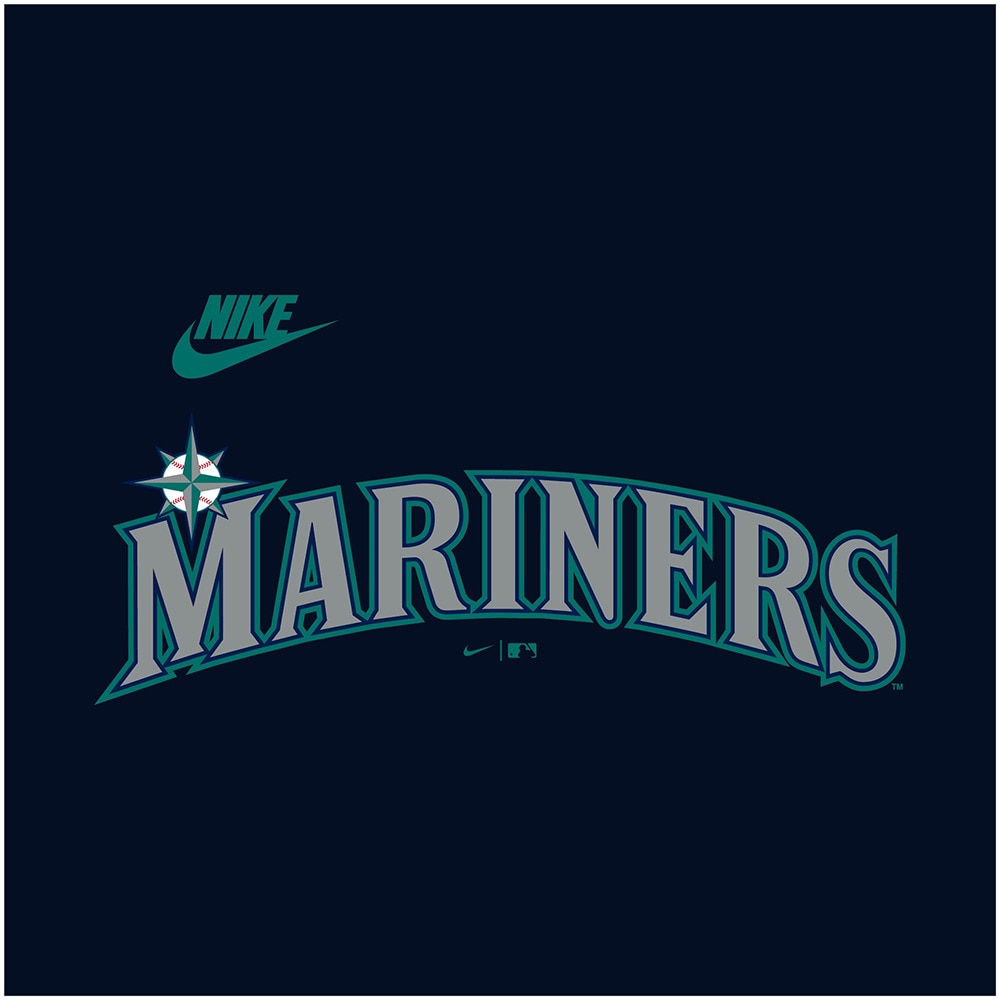 MJ・MLB（MJ・MLB）（メンズ）野球ウェア マリナーズ イチロー ネーム&ナンバー Tシャツ HOF ネイビー N199-44B-Q5H-0AK-NVY