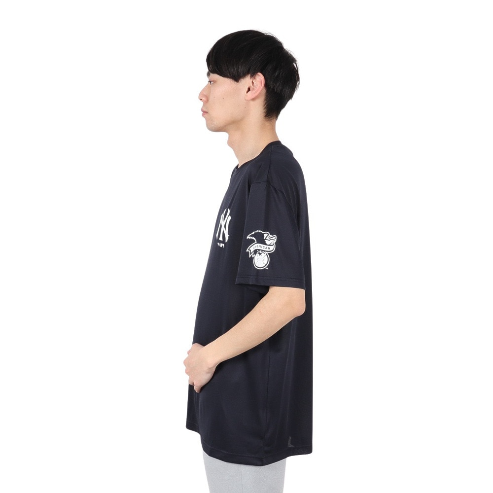 MJ・MLB（MJ・MLB）（メンズ）野球ウェア リーグロゴ 半袖Tシャツ ML0125SS0001-NY