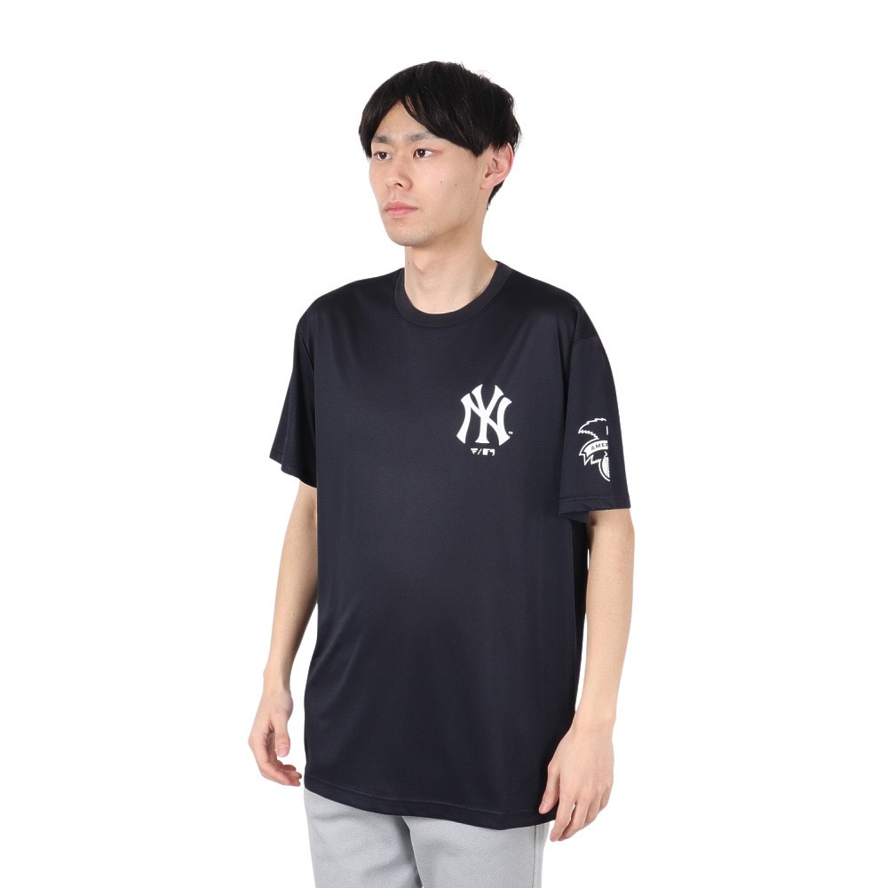 MJ・MLB（MJ・MLB）（メンズ）野球ウェア リーグロゴ 半袖Tシャツ ML0125SS0001-NY