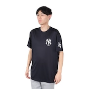 (メンズ)野球ウェア リーグロゴ 半袖Tシャツ ML0125SS0001-NY