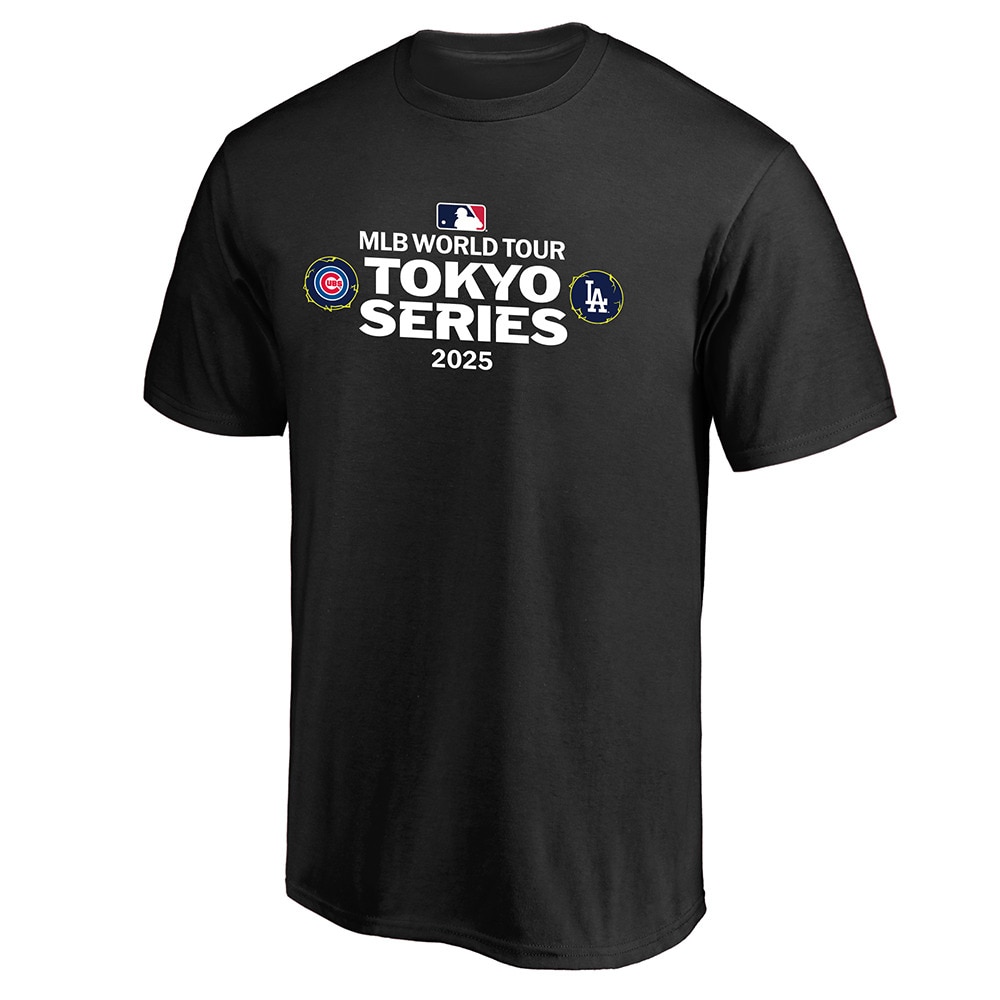MJ・MLB（MJ・MLB）（メンズ）【MLB 東京シリーズ】野球ウェア TOKYO SERIES Event 半袖Tシャツ ML01-24FW-0198-BLK