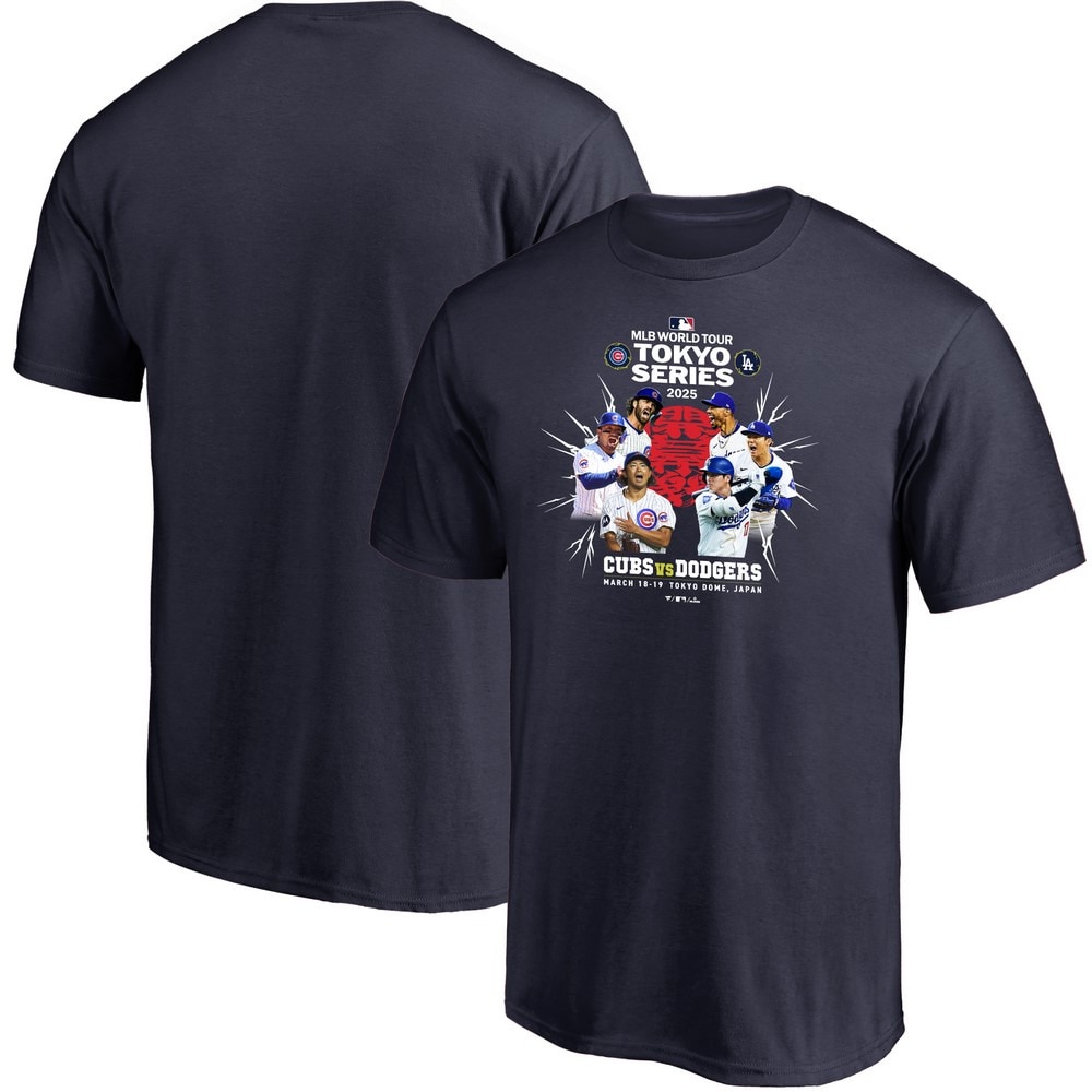 MJ・MLB（MJ・MLB）（メンズ）【MLB 東京シリーズ】野球ウェア WORLD TOUR TOKYO SERIES 半袖Tシャツ ML01-25SS-0023-NVY
