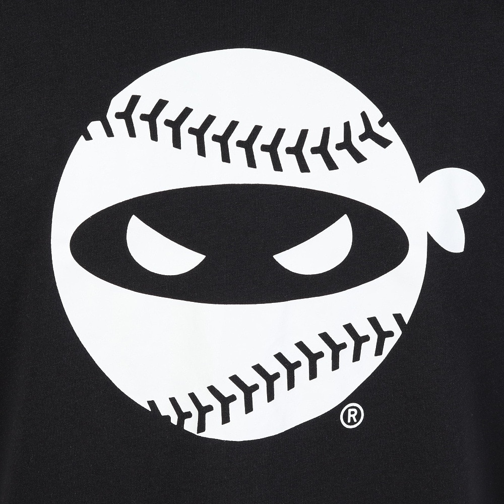 PITCHING NINJA（PITCHING NINJA ）（メンズ）野球ウェア ロゴTシャツ OT0125SS0011-BLK
