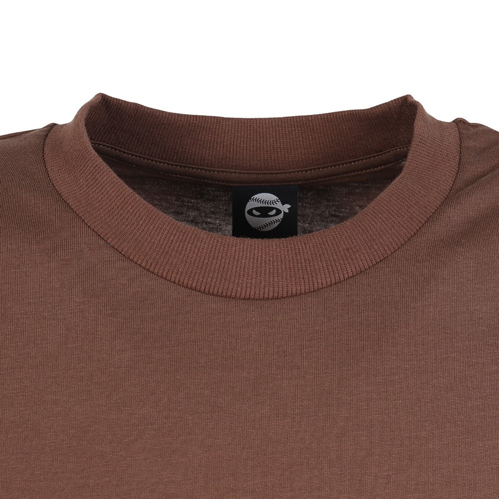 PITCHING NINJA（PITCHING NINJA ）（メンズ）野球ウェア ロゴTシャツ OT0125SS0011-BRN
