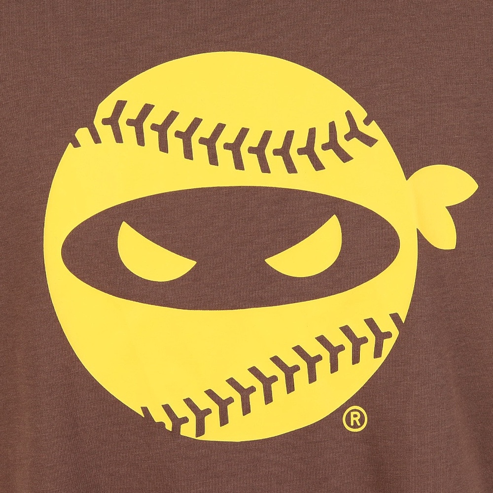 PITCHING NINJA（PITCHING NINJA ）（メンズ）野球ウェア ロゴTシャツ OT0125SS0011-BRN