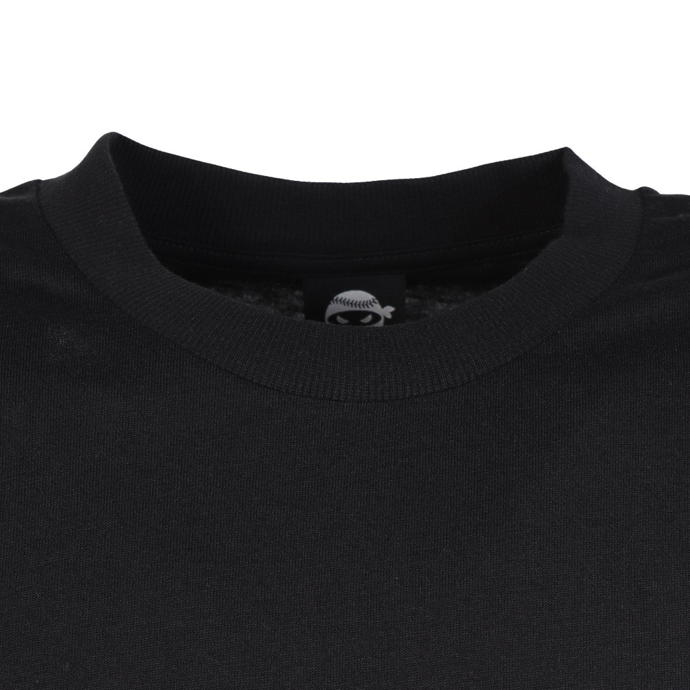PITCHING NINJA（PITCHING NINJA ）（メンズ）野球ウェア ビッグ ロゴTシャツ OT0125SS0012-BLK