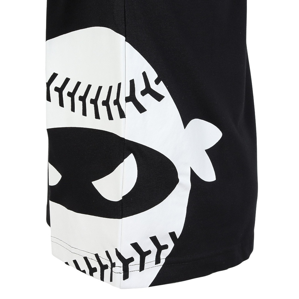 PITCHING NINJA（PITCHING NINJA ）（メンズ）野球ウェア ビッグ ロゴTシャツ OT0125SS0012-BLK