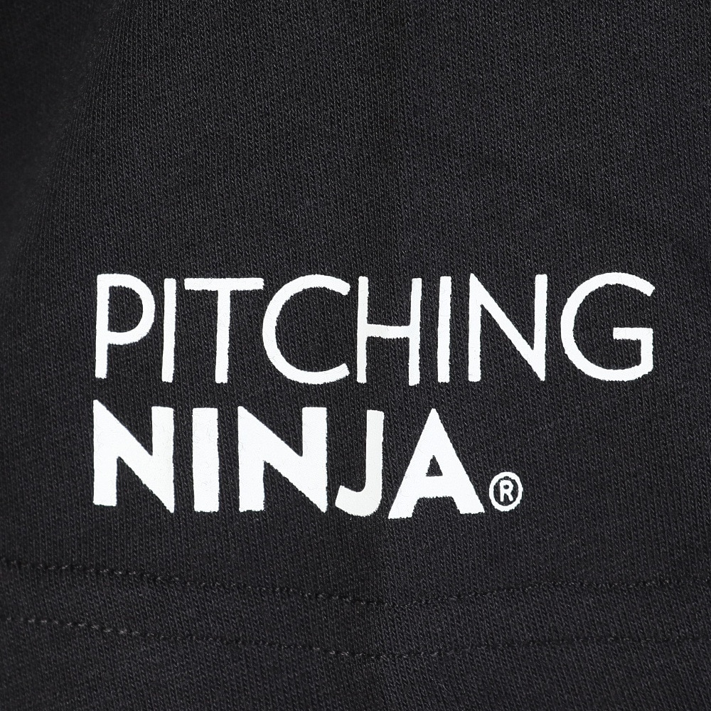PITCHING NINJA（PITCHING NINJA ）（メンズ）野球ウェア ビッグ ロゴTシャツ OT0125SS0012-BLK