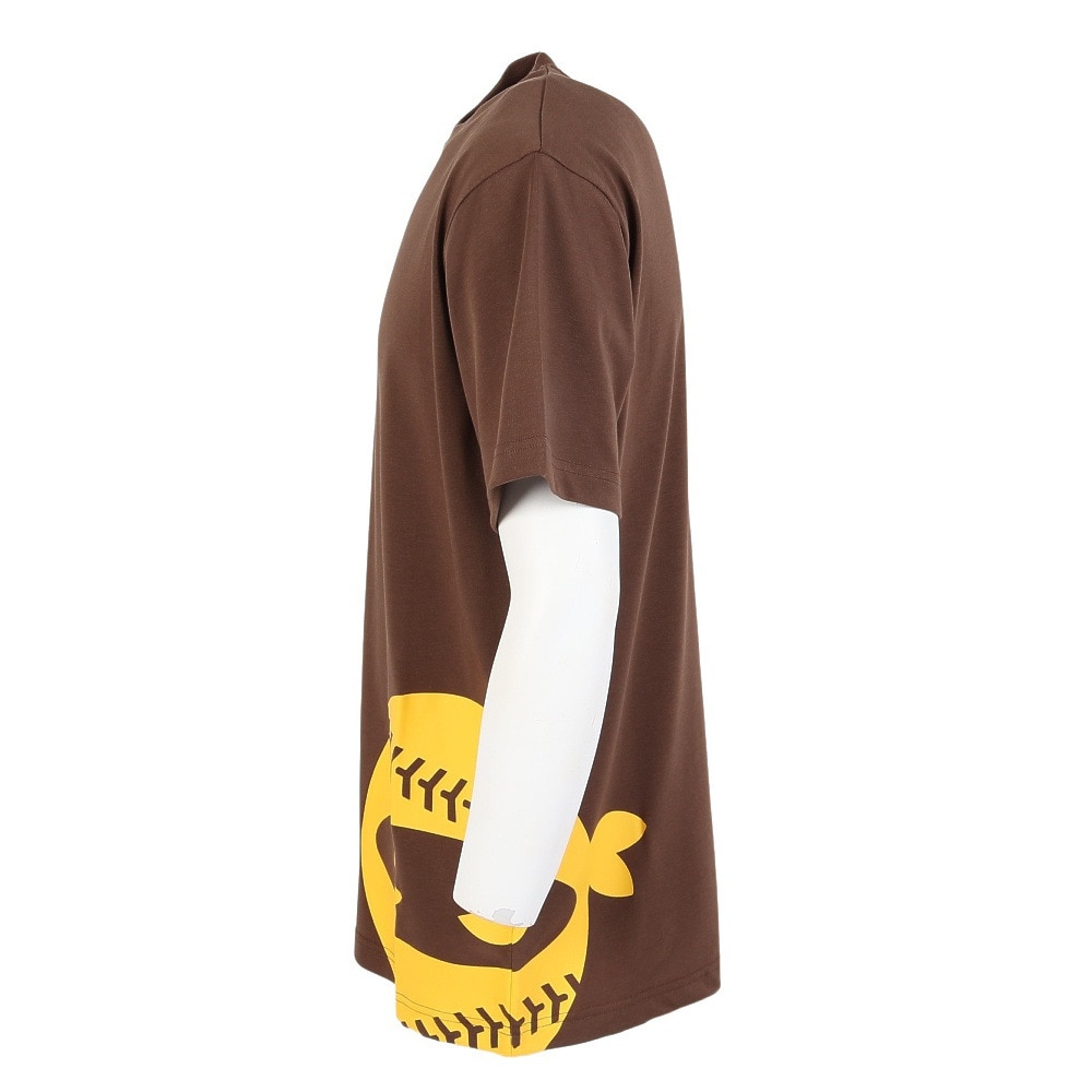PITCHING NINJA（PITCHING NINJA ）（メンズ）野球ウェア ビッグ ロゴTシャツ OT0125SS0012-BRN