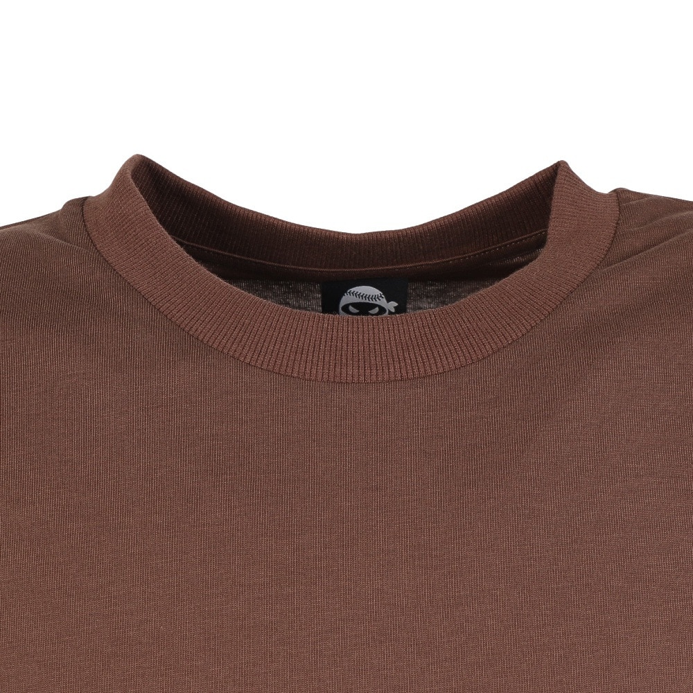 PITCHING NINJA（PITCHING NINJA ）（メンズ）野球ウェア ビッグ ロゴTシャツ OT0125SS0012-BRN