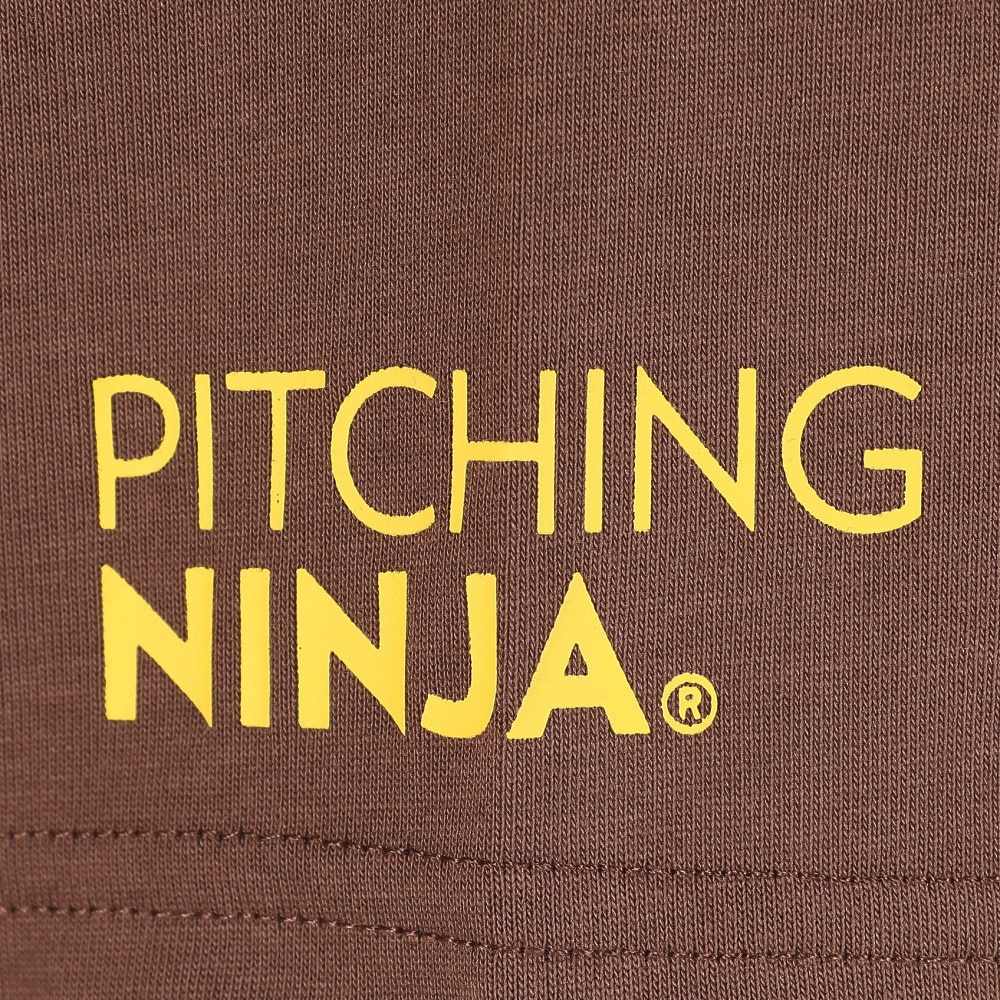 PITCHING NINJA（PITCHING NINJA ）（メンズ）野球ウェア ビッグ ロゴTシャツ OT0125SS0012-BRN