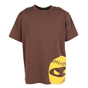 (メンズ)野球ウェア ビッグ ロゴTシャツ OT0125SS0012-BRN