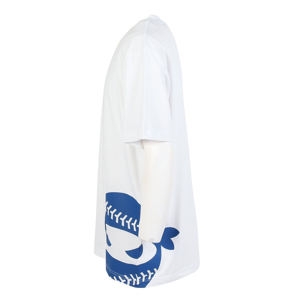 PITCHING NINJA（PITCHING NINJA ）（メンズ）野球ウェア ビッグ ロゴTシャツ OT0125SS0012-WHT