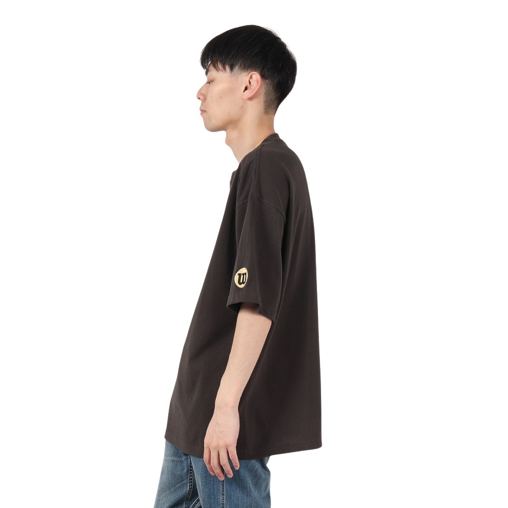 ウイルソン（Wilson）（メンズ）野球ウェア 半袖 ビッグシルエットTシャツ CH/BND WB6081605