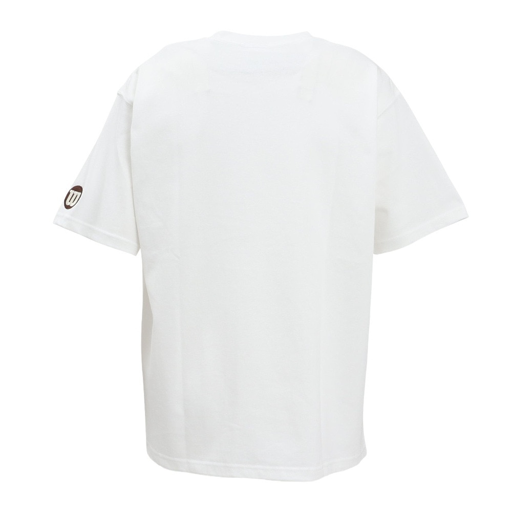 ウイルソン（Wilson）（メンズ）野球ウェア BIG 半袖Tシャツ WH/DBR WB6081602