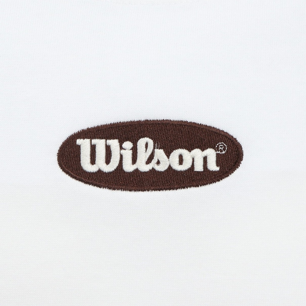 ウイルソン（Wilson）（メンズ）野球ウェア BIG 半袖Tシャツ WH/DBR WB6081602