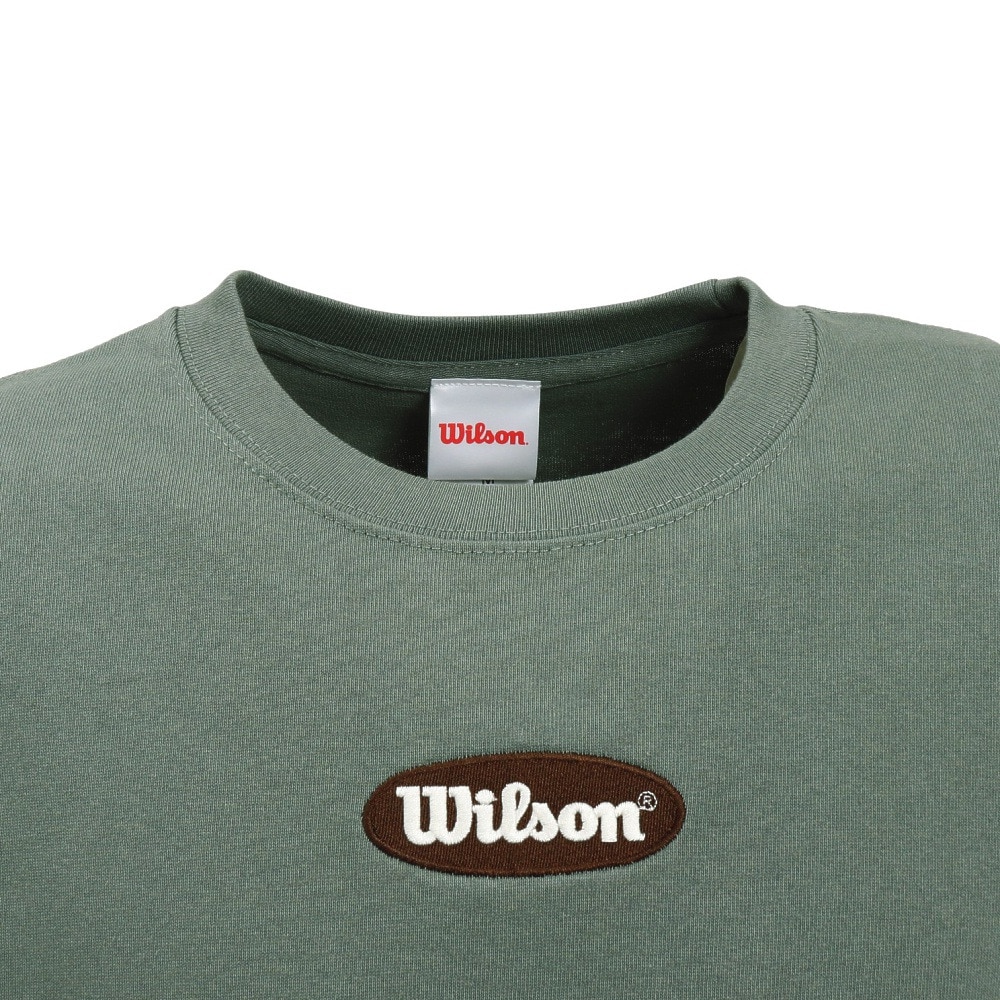 ウイルソン（Wilson）（メンズ）野球ウェア BIG 半袖Tシャツ SGR/DBR WB6081614