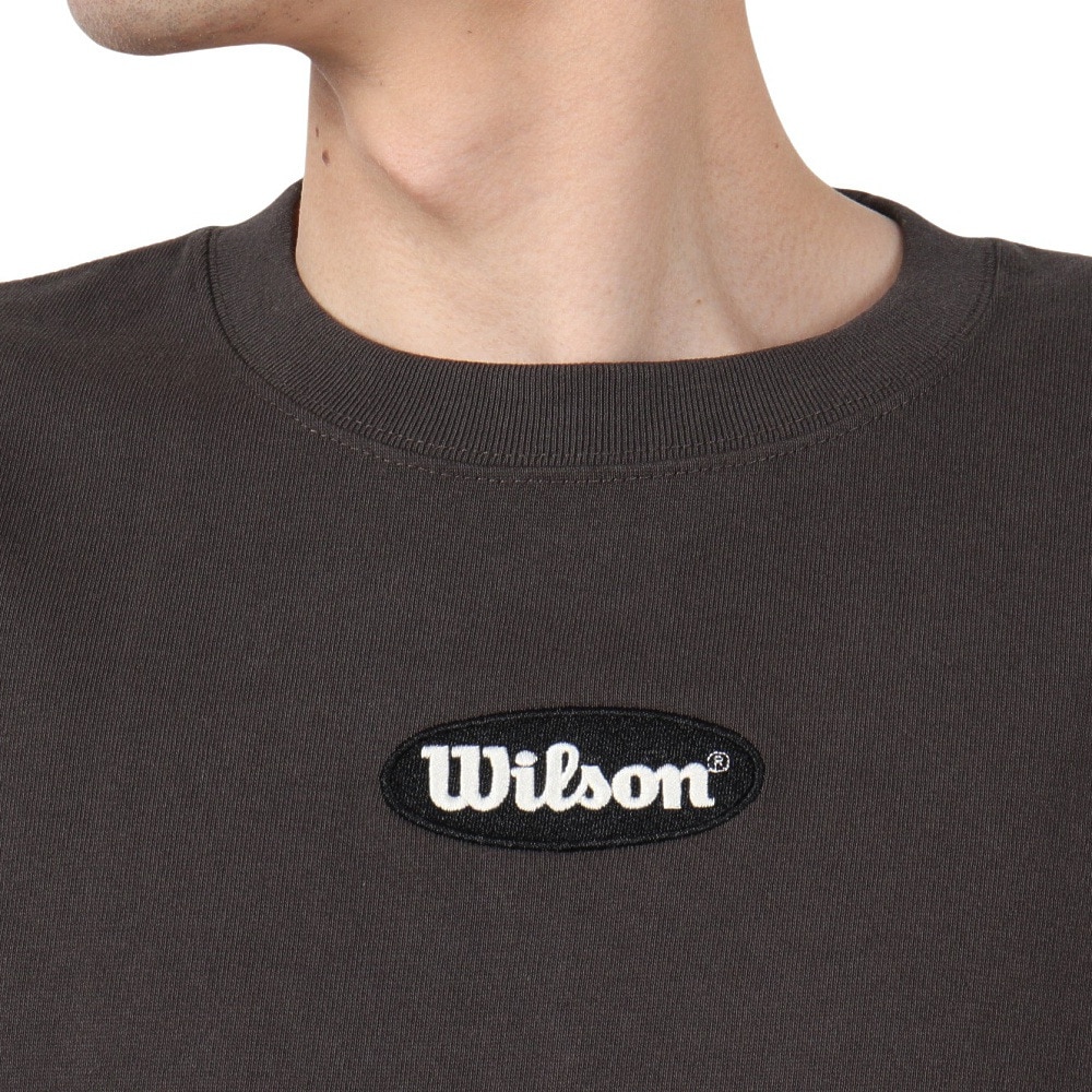 ウイルソン（Wilson）（メンズ）野球ウェア ビッグ 半袖Tシャツ CH/BK WB6081604