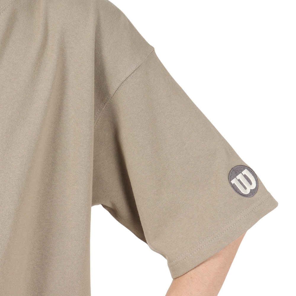 ウイルソン（Wilson）（メンズ）野球ウェア 半袖 ビッグシルエットTシャツ KHA/GRY WB6081610
