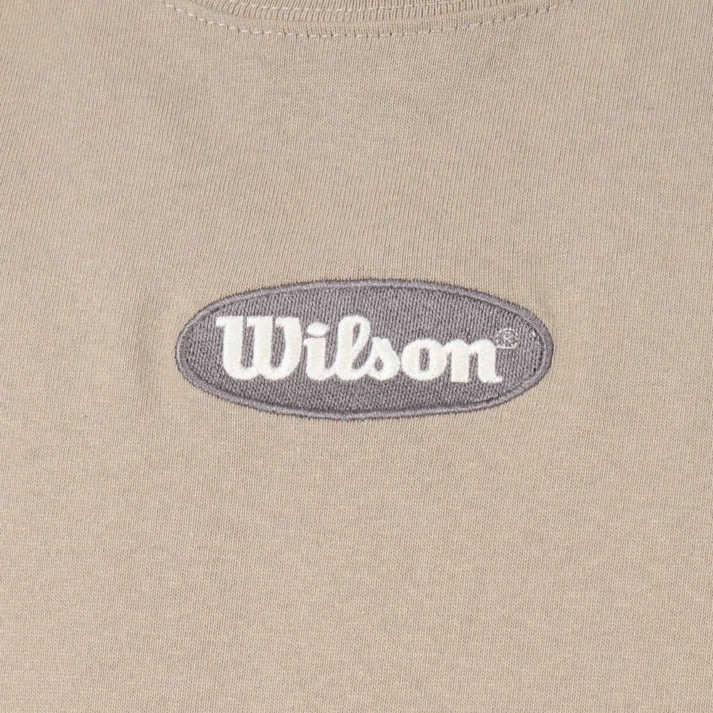ウイルソン（Wilson）（メンズ）野球ウェア 半袖 ビッグシルエットTシャツ KHA/GRY WB6081610